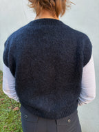 Gilet col rond sans manches