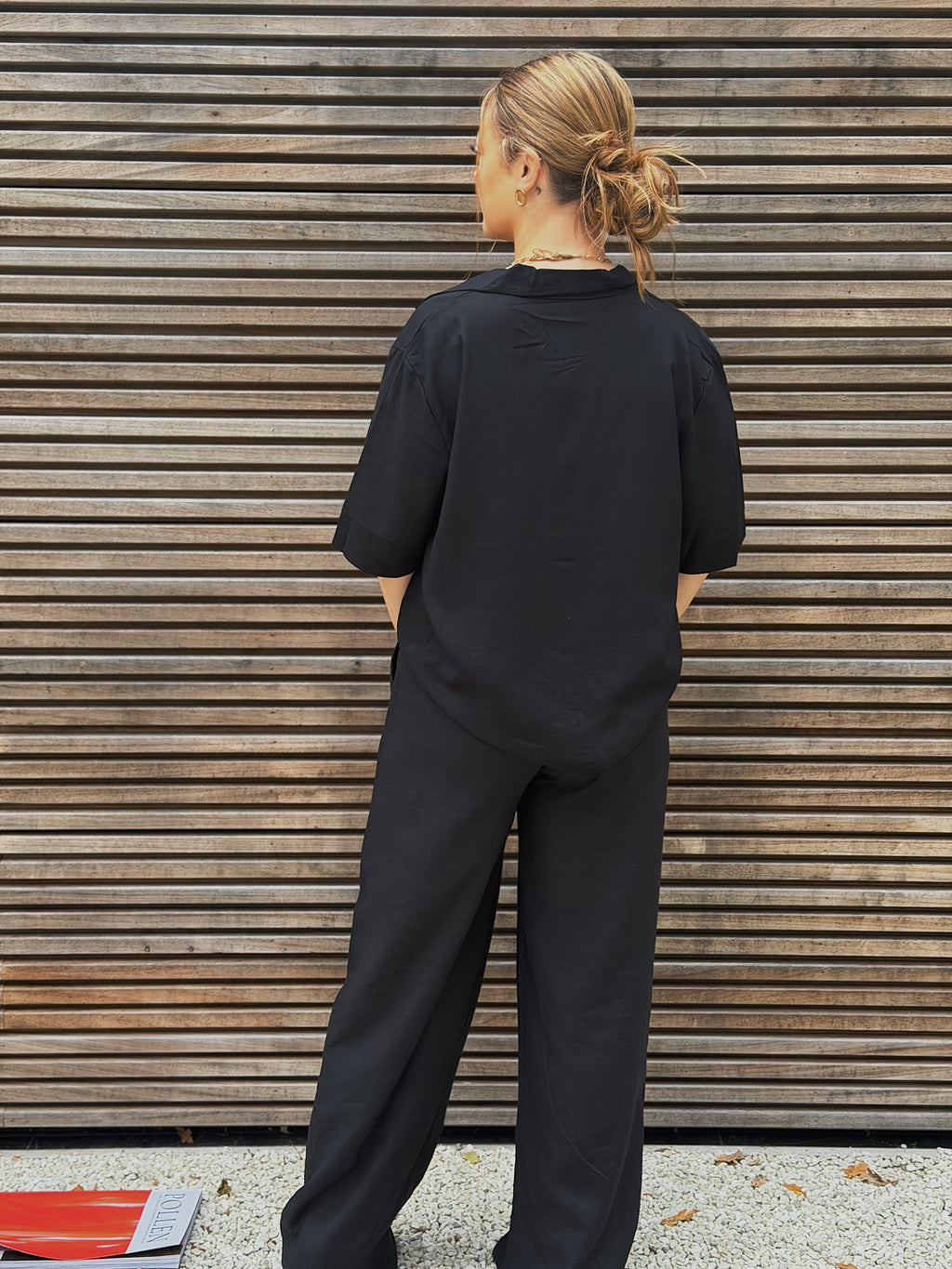 Pantalon ample avec ceinture