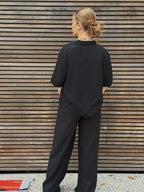 Pantalon ample avec ceinture